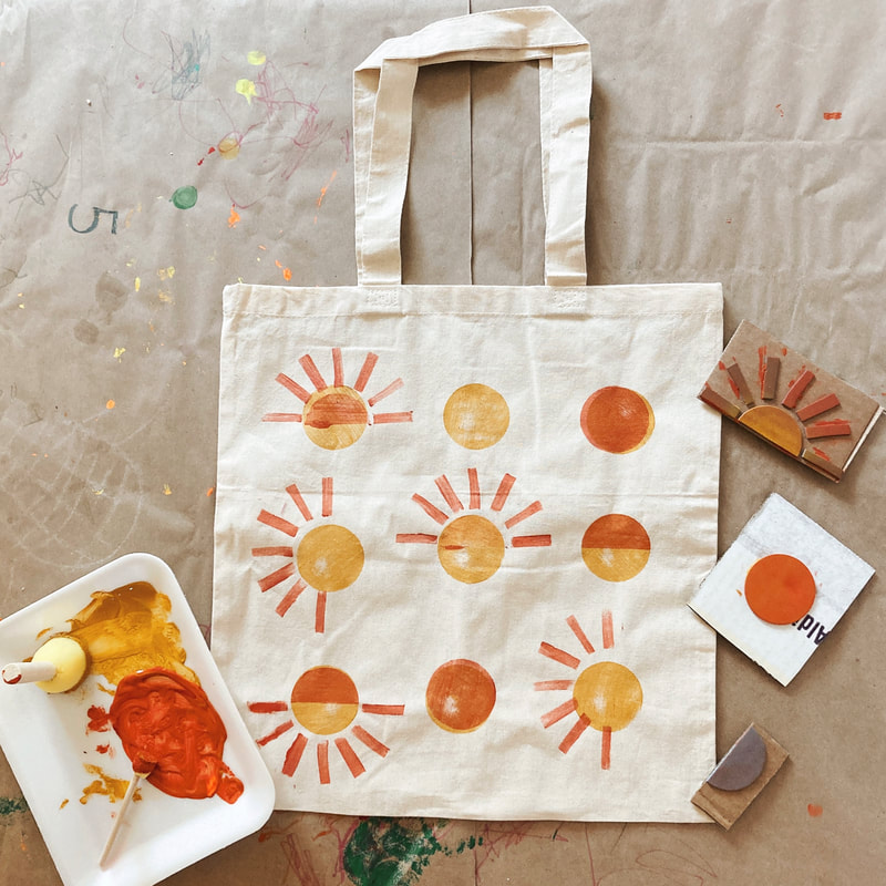 DIY tote bag design - at home with Ashley